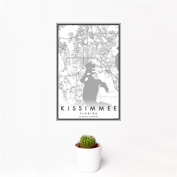 Kissimmee - Florida Classic Map Print