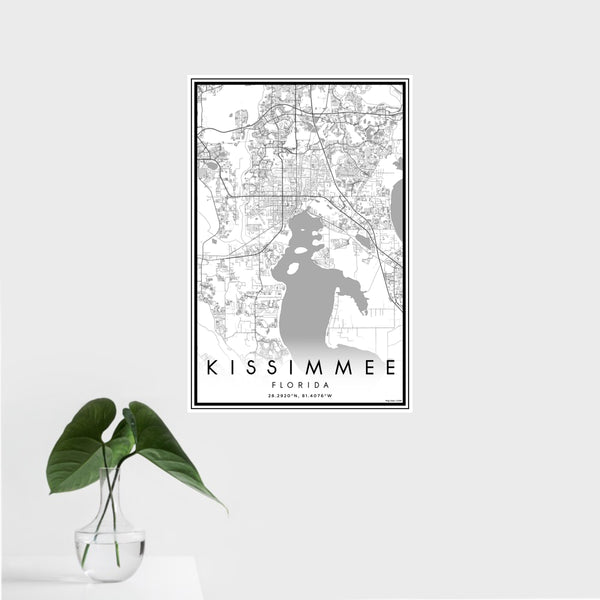 Kissimmee - Florida Classic Map Print