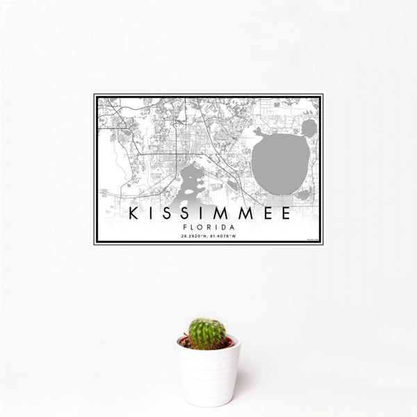 Kissimmee - Florida Classic Map Print