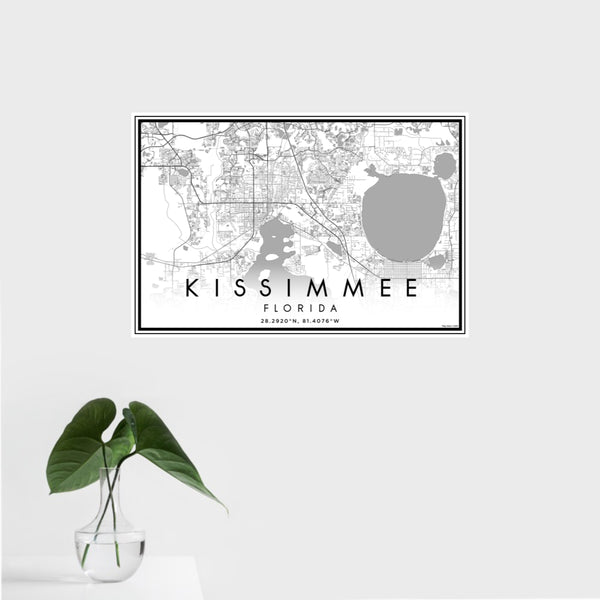 Kissimmee - Florida Classic Map Print