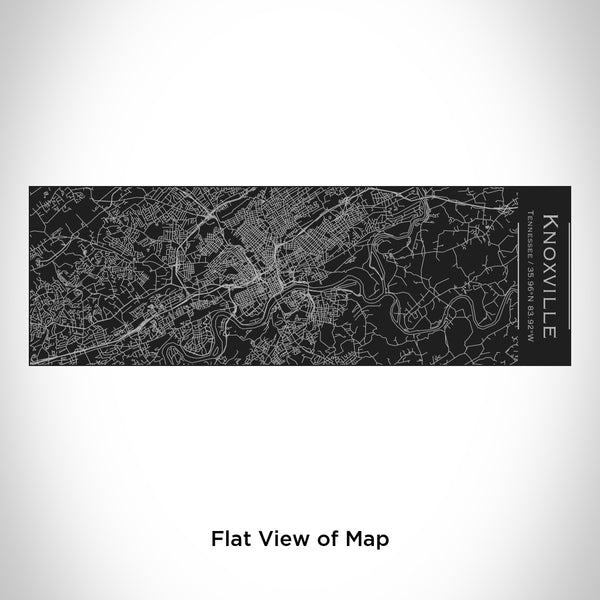 Knoxville - Tennessee Map Insulated Cup in Matte Black
