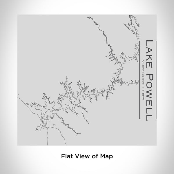Lake Powell - Arizona Map Tumbler