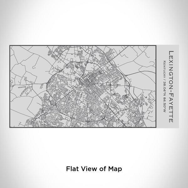 Lexington-Fayette - Kentucky Map Insulated Bottle