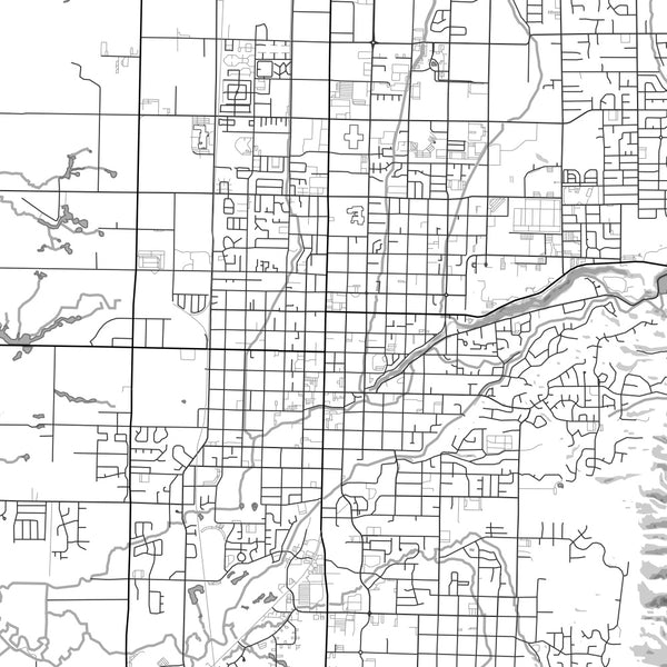 Logan - Utah Classic Map Print