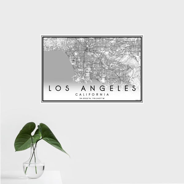 Los Angeles - California Classic Map Print