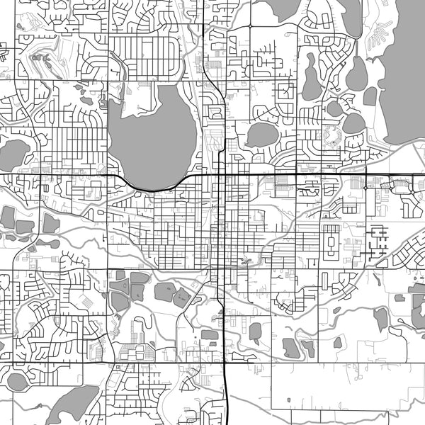 Loveland - Colorado Classic Map Print