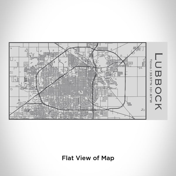 Lubbock - Texas Map Insulated Bottle