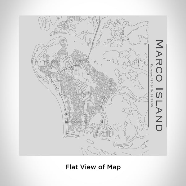 Marco Island - Florida Map Tumbler