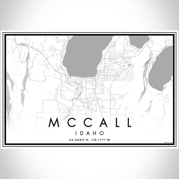 McCall - Idaho Classic Map Print