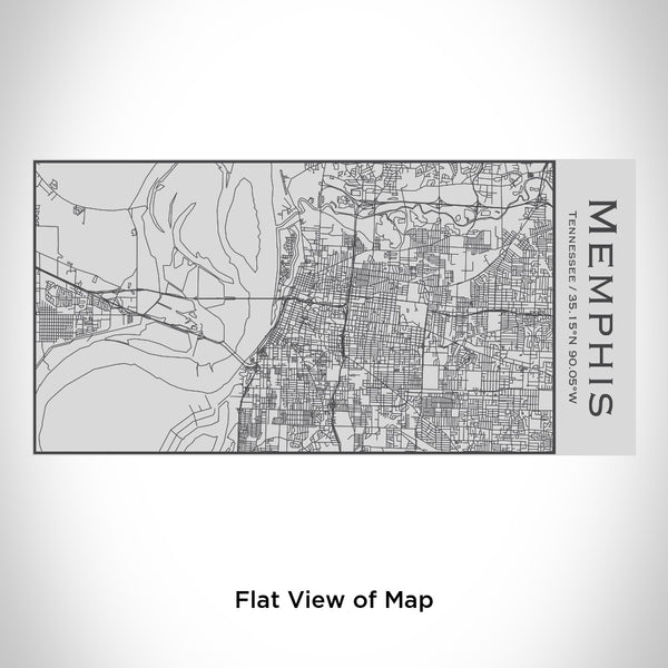 Memphis - Tennessee Map Insulated Bottle