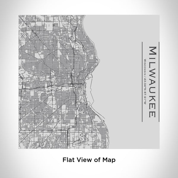 Milwaukee - Wisconsin Map Tumbler