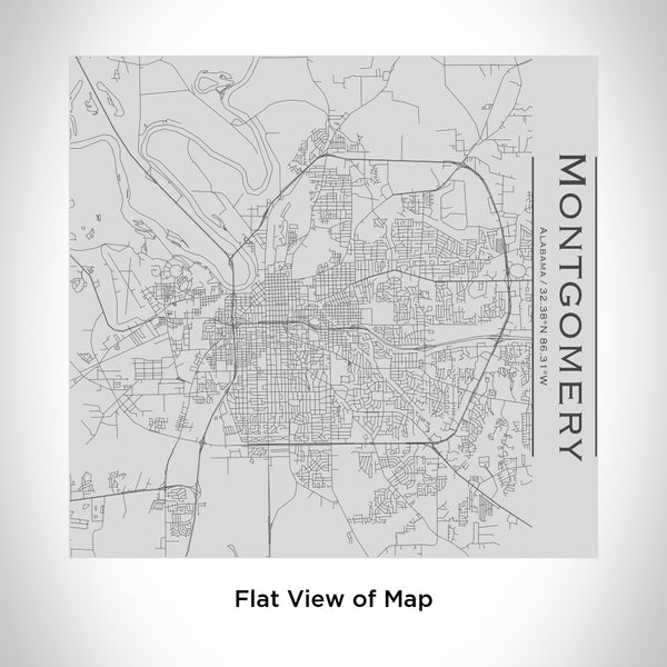 Montgomery - Alabama Map Tumbler