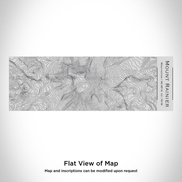 Mount Rainier - Washington Map Insulated Cup