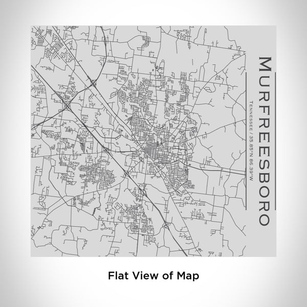 Murfreesboro - Tennessee Map Tumbler