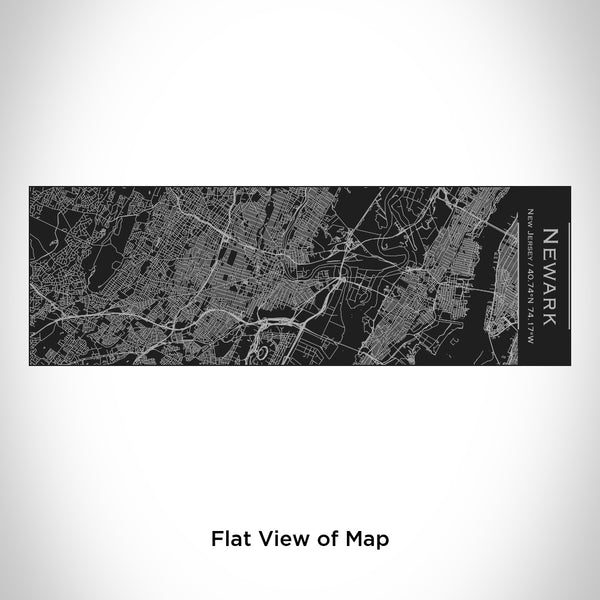 Newark - New Jersey Map Insulated Cup in Matte Black