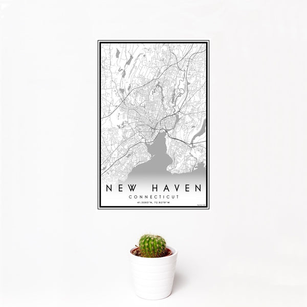New Haven - Connecticut Classic Map Print