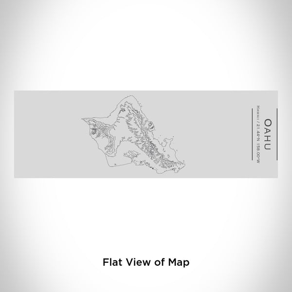 Oahu - Hawaii Map Insulated Cup
