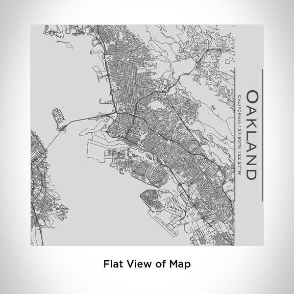 Oakland - California Map Tumbler