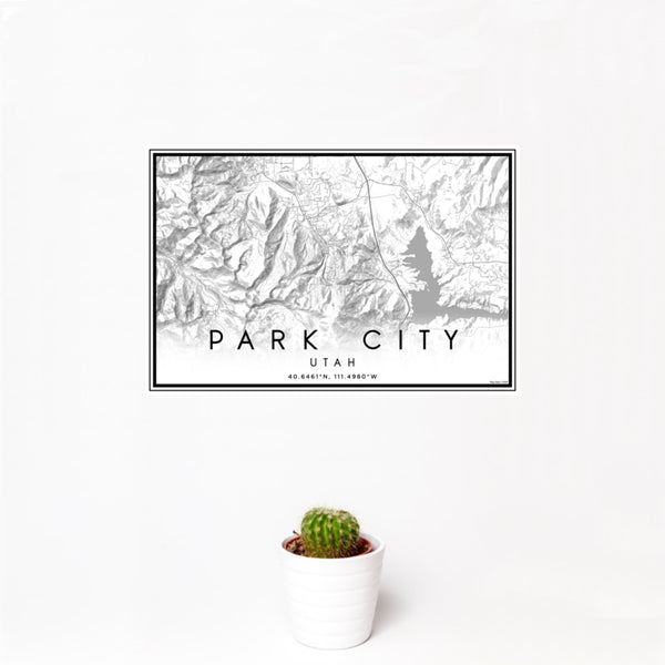 Park City - Utah Classic Map Print
