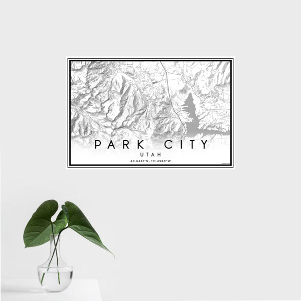 Park City - Utah Classic Map Print