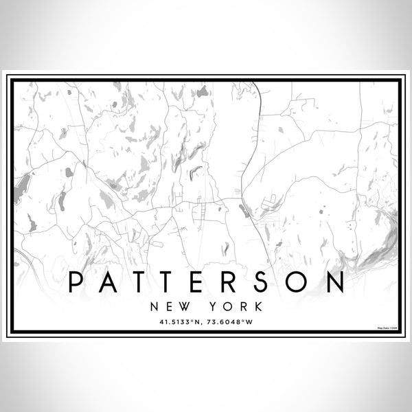 Patterson - New York Classic Map Print