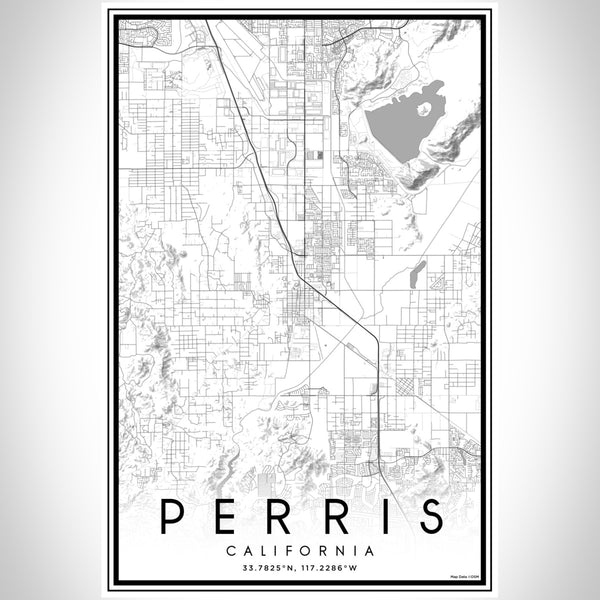 Perris - California Classic Map Print