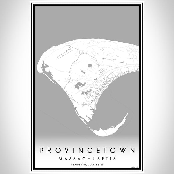 Provincetown - Massachusetts Classic Map Print