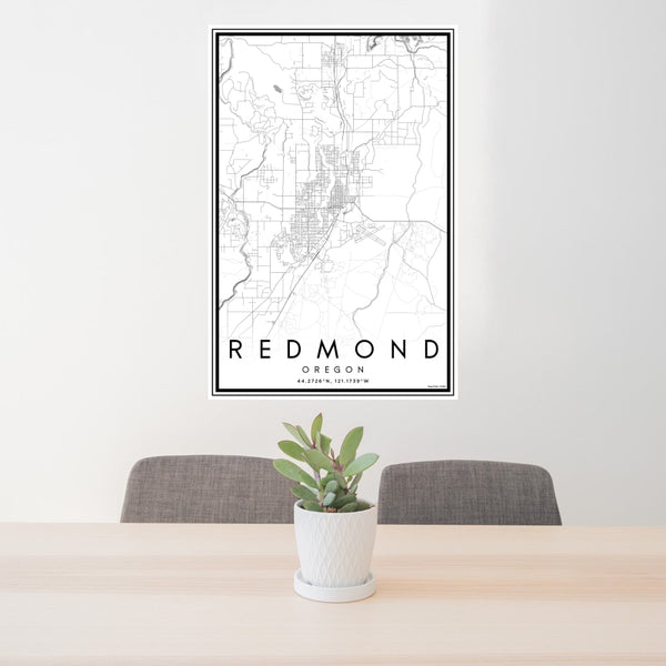 Redmond - Oregon Classic Map Print