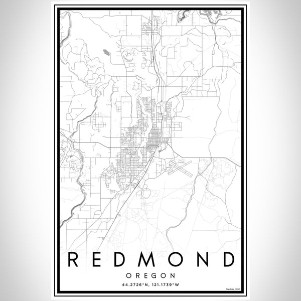 Redmond - Oregon Classic Map Print