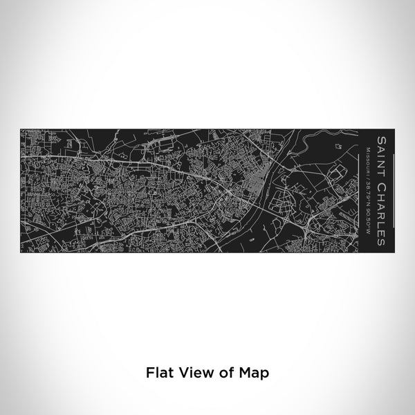 Saint Charles - Missouri Map Insulated Cup in Matte Black