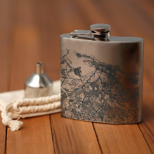 San Juan Puerto Rico Custom Engraved City Map Inscription Coordinates on undefined