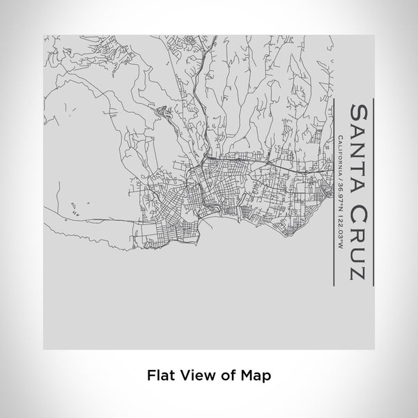 Santa Cruz - California Map Tumbler