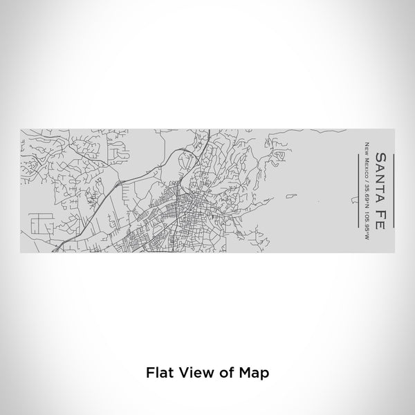 Santa Fe - New Mexico Map Insulated Cup