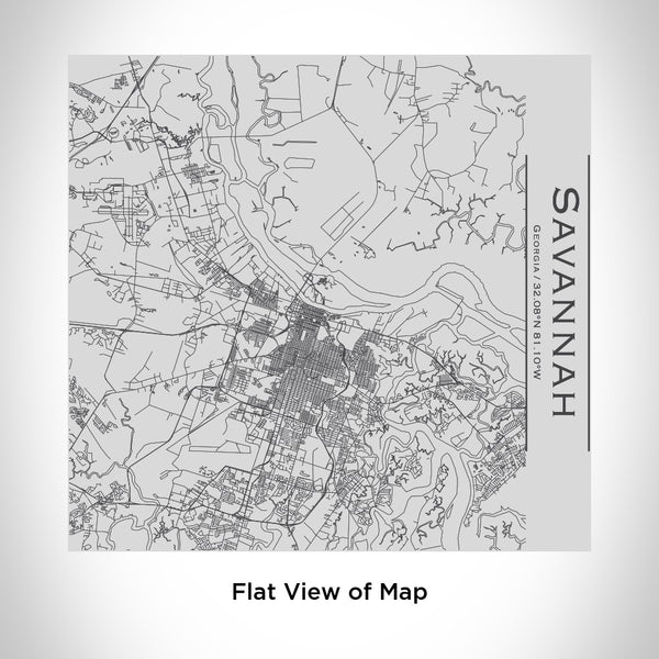 Savannah - Georgia Map Tumbler