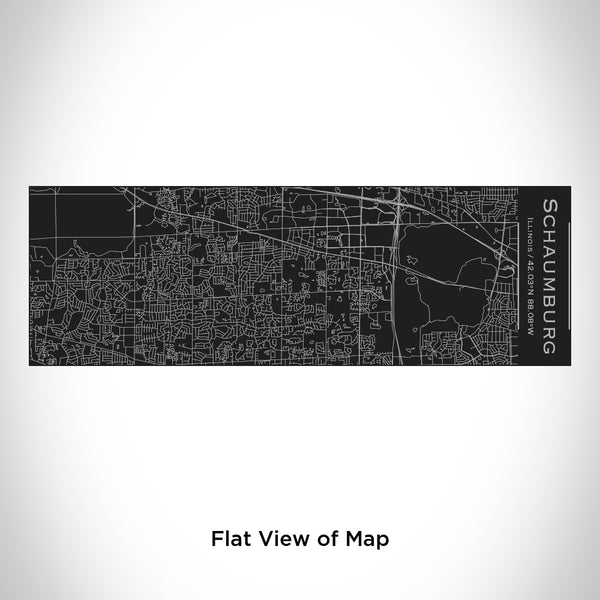 Schaumburg - Illinois Map Insulated Cup in Matte Black