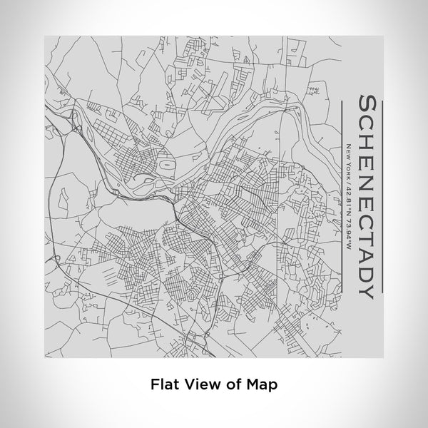 Schenectady - New York Map Tumbler