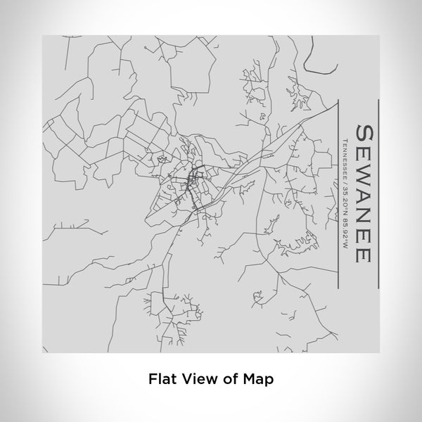 Sewanee - Tennessee Map Tumbler