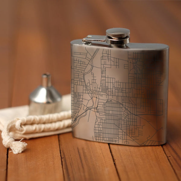 Sharon Pennsylvania Custom Engraved City Map Inscription Coordinates on undefined