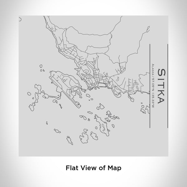 Sitka - Alaska Map Tumbler