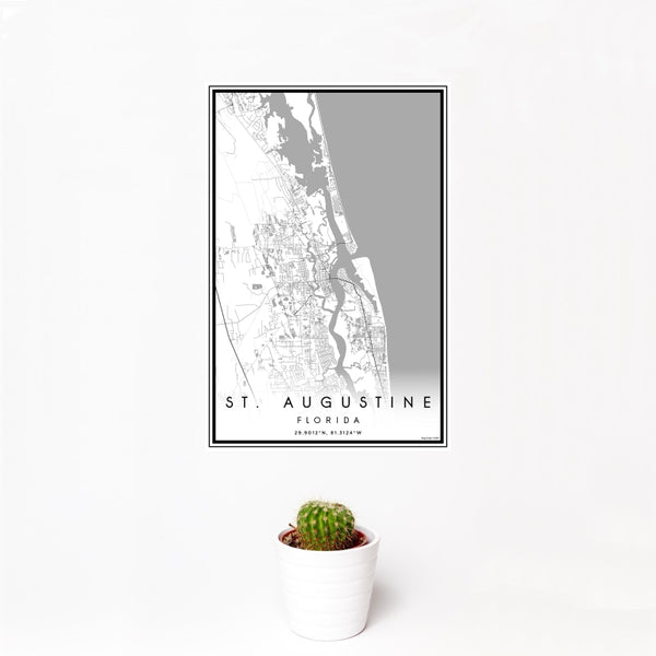 St. Augustine - Florida Classic Map Print