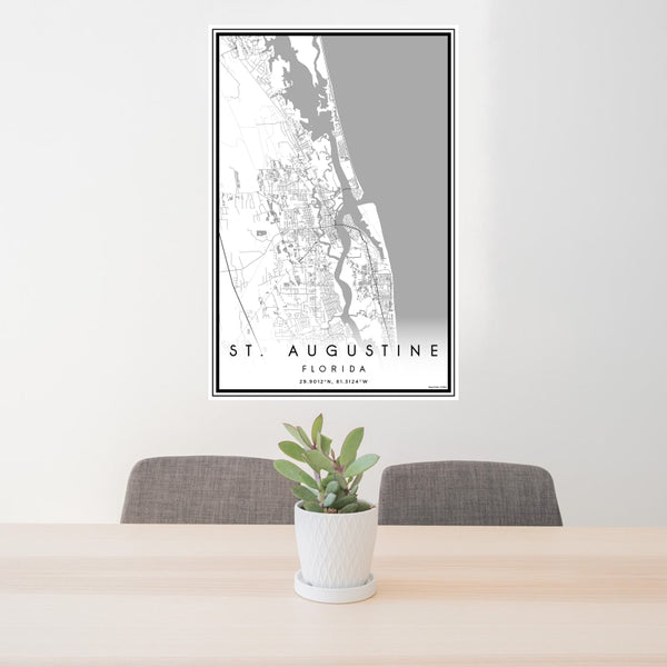 St. Augustine - Florida Classic Map Print