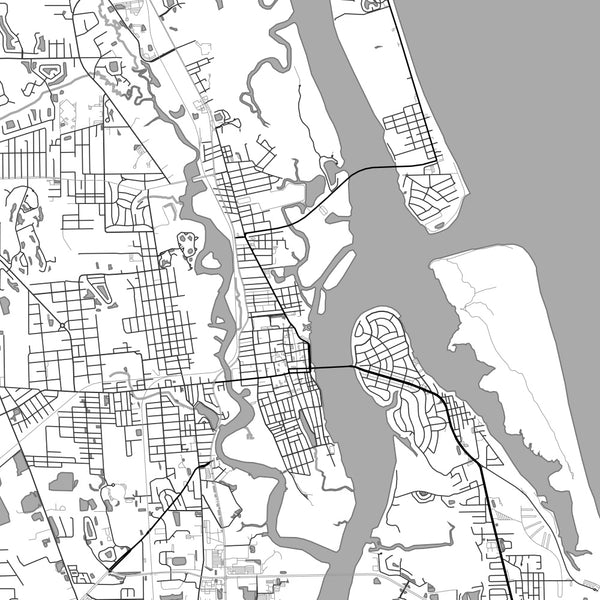 St. Augustine - Florida Classic Map Print