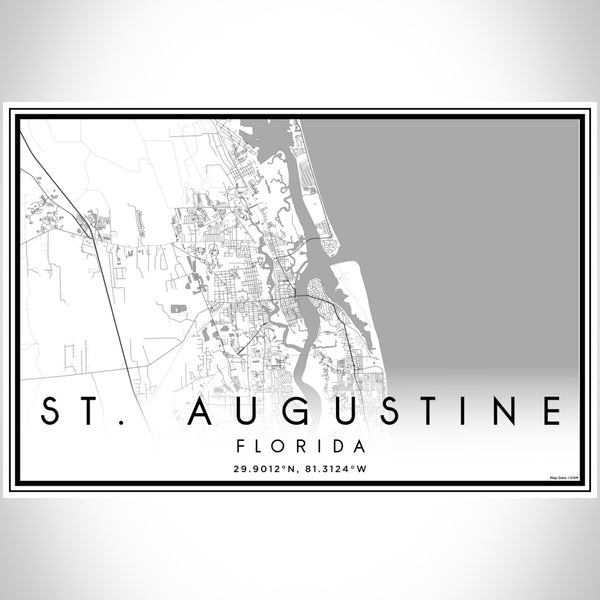 St. Augustine - Florida Classic Map Print