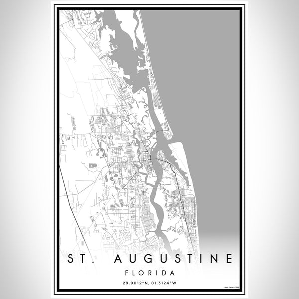 St. Augustine - Florida Classic Map Print