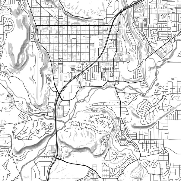 St. George - Utah Classic Map Print