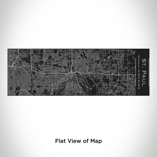 St. Paul - Minnesota Map Insulated Cup in Matte Black