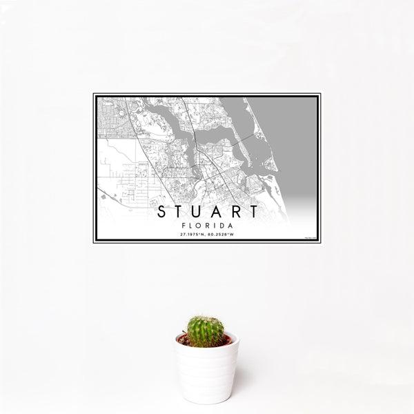 Stuart - Florida Classic Map Print