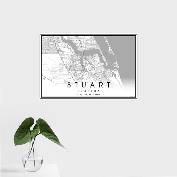 Stuart - Florida Classic Map Print