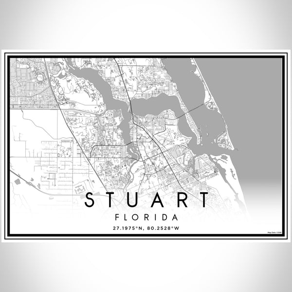 Stuart - Florida Classic Map Print