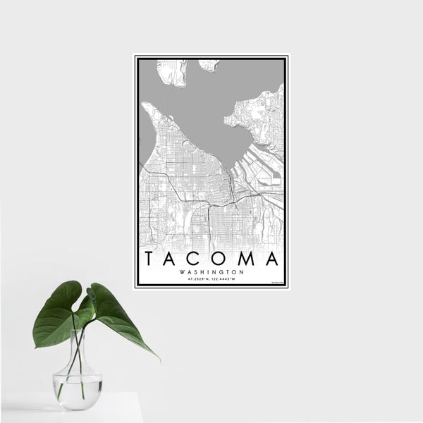 Tacoma - Washington Classic Map Print